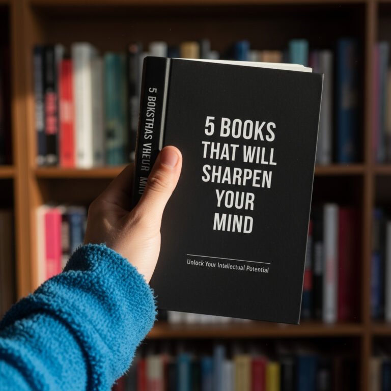 5 Books That Will Sharpen Your Mind & Expand Your Intelligence